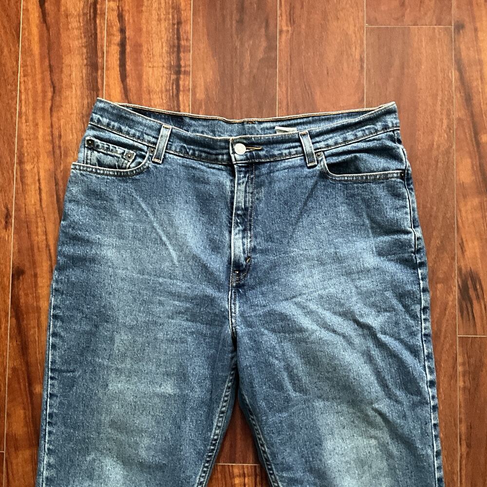 Levi's 512 Tapered Leg Stretch Jeans Size 14 M 34x31 - Picture 7 of 10
